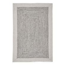 Motif gris pp tapis de tapis extérieur intérieur tissé